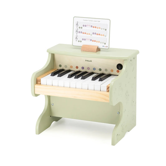 Wooden Piano Olive Green