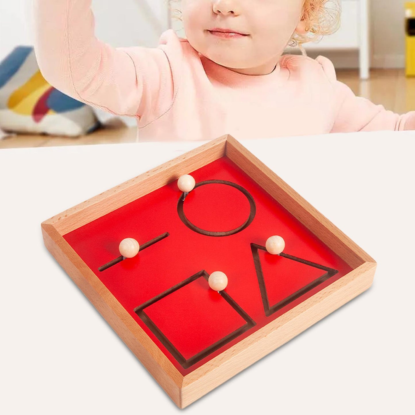 Montessori Geometric Line Shapes