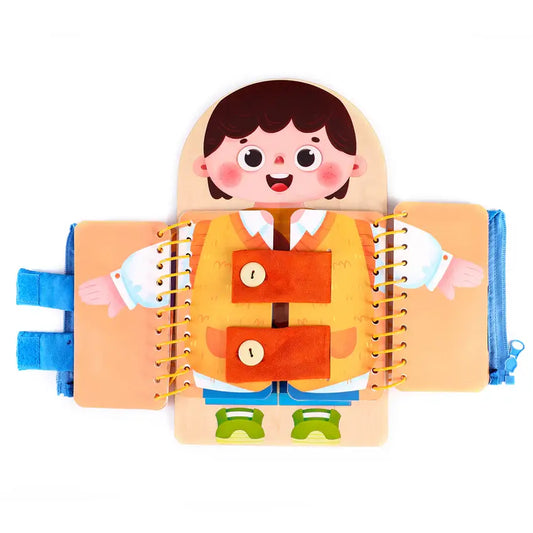 Montessori Busy Book for Toddlers