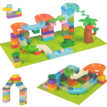 Track Maze Building Blocks (Set of 30 Pcs)