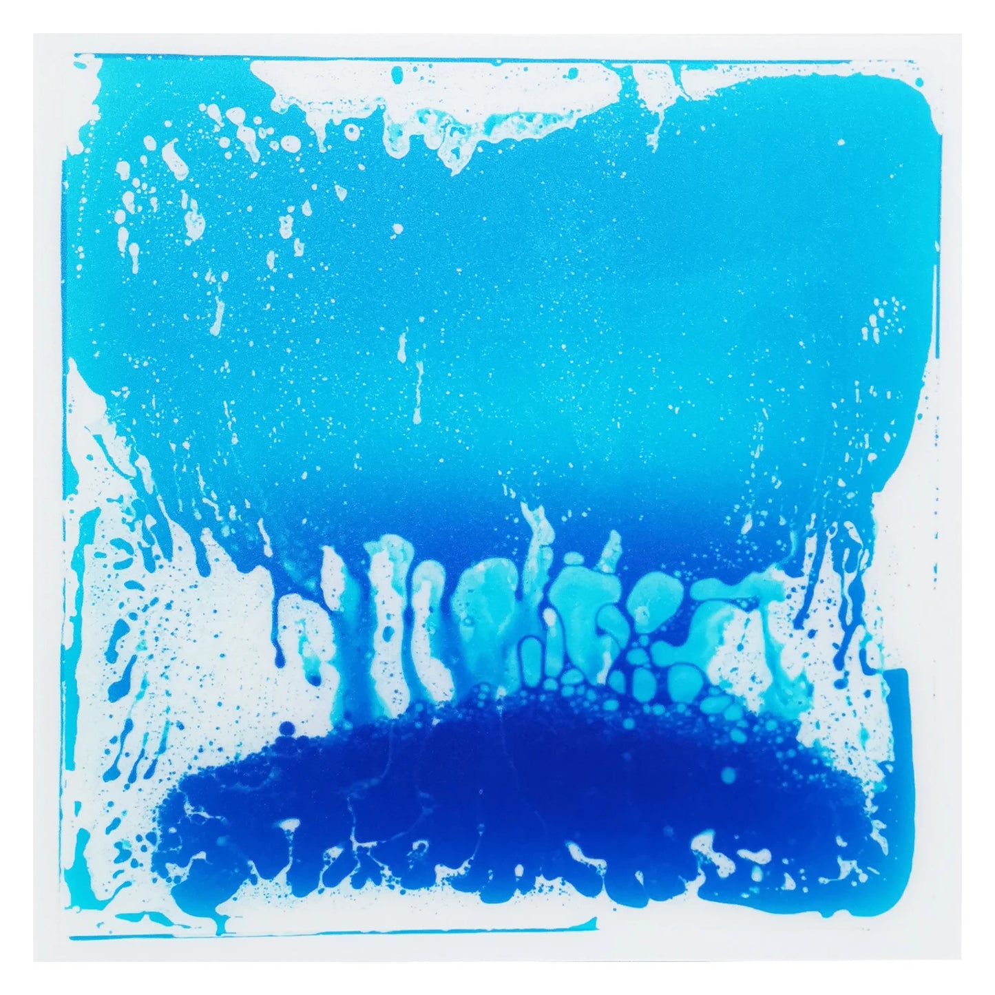 Playlearn Liquid Floor Tiles 4pc Square