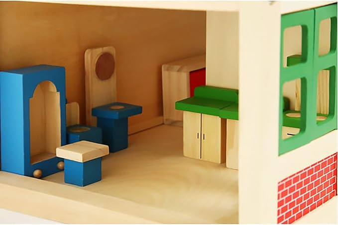 New Classic Doll House with Accessorie