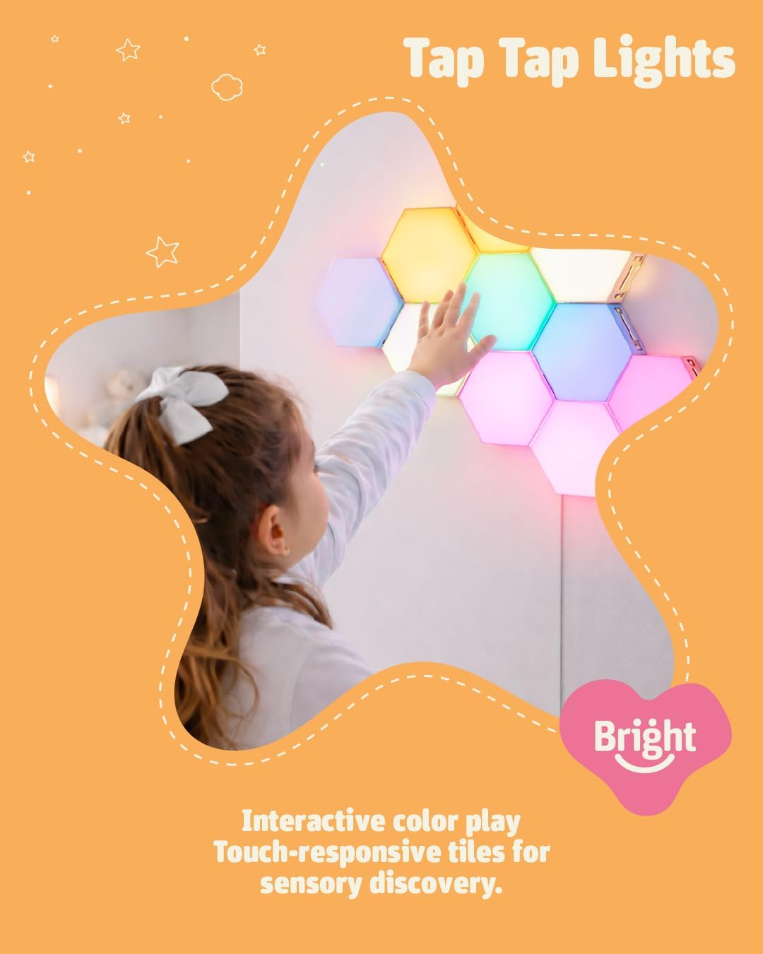 Autism Tap Tap Led Lights (6 Pc)