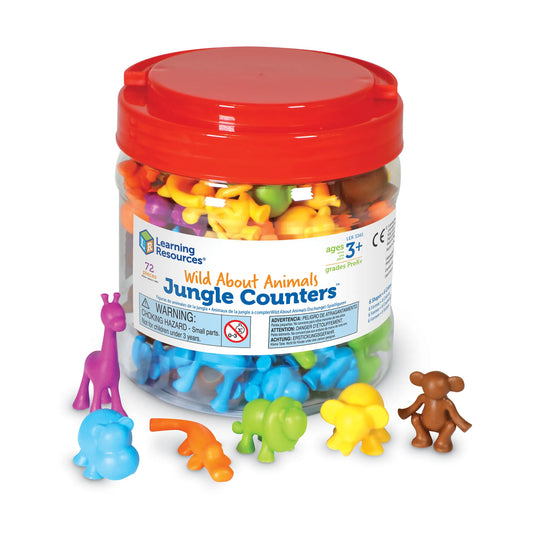 Jungle Counters Wild About Animals
