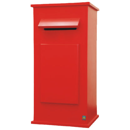 Wooden Post Box