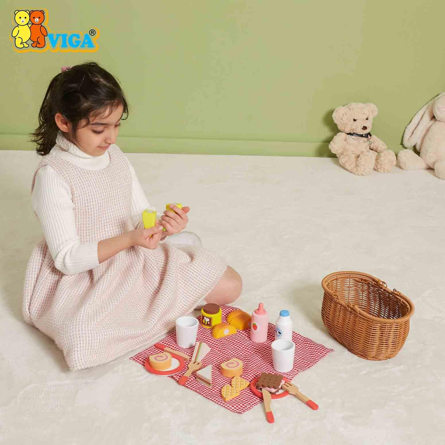 Wooden Picnic Set