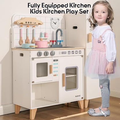 Wooden Kitchen For Kids Play