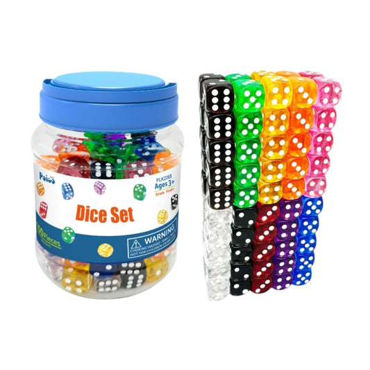 Teaching Dices set of 100 Pcs