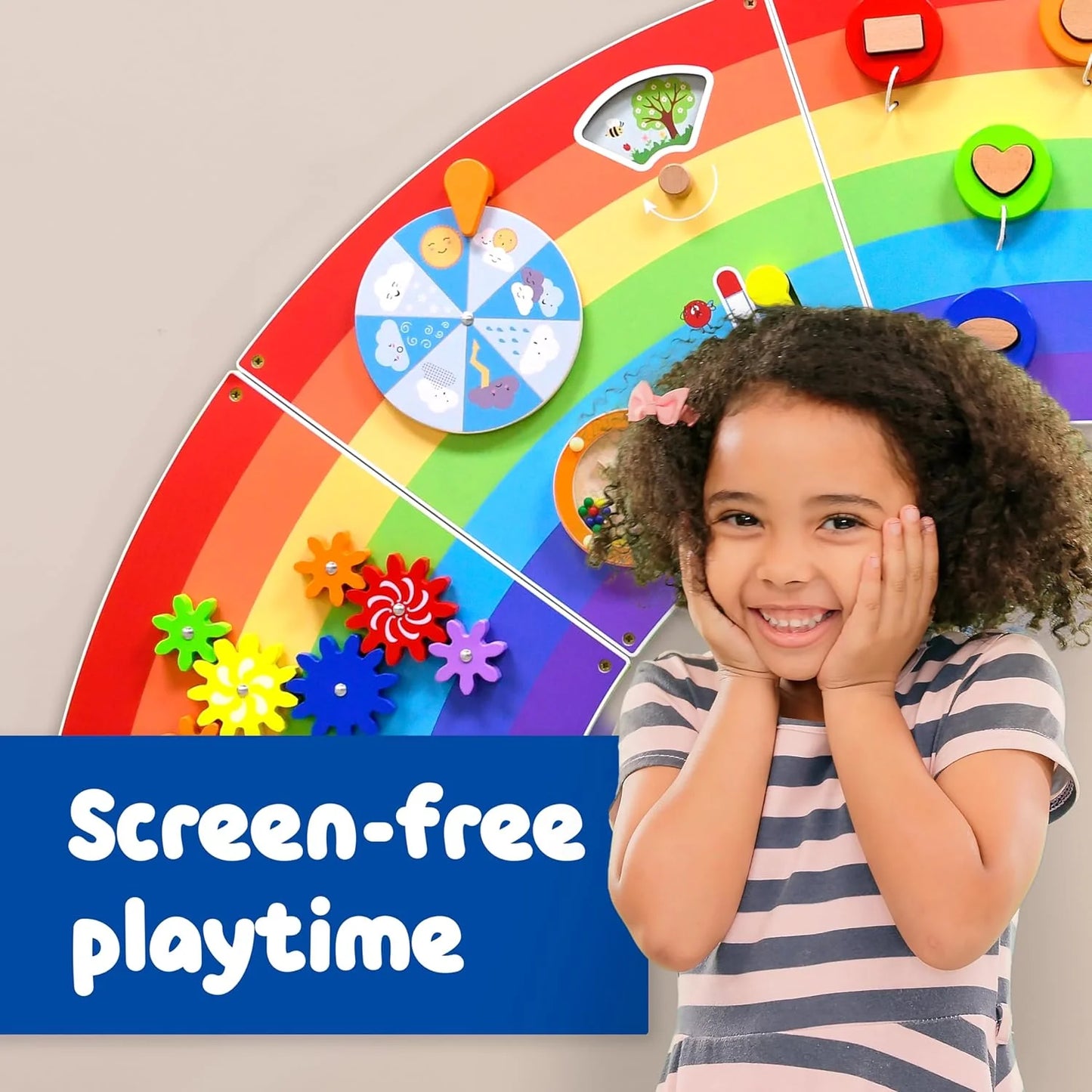 Rainbow Activity Wall Panel