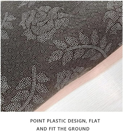 Oval Area Mat Microfiber Non-Slip Cartoon Number Alphabet,