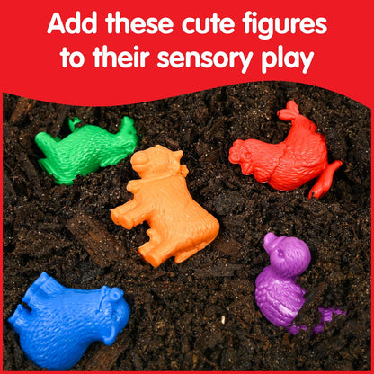 Farm Animal Counters 72 pcs