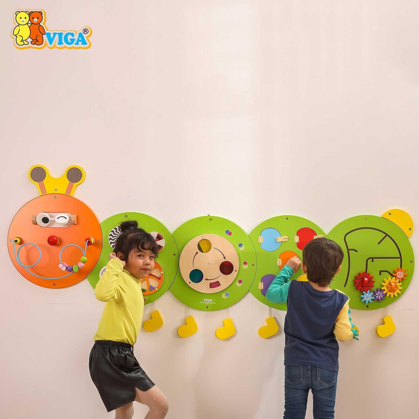 Caterpillar Wall Toy
