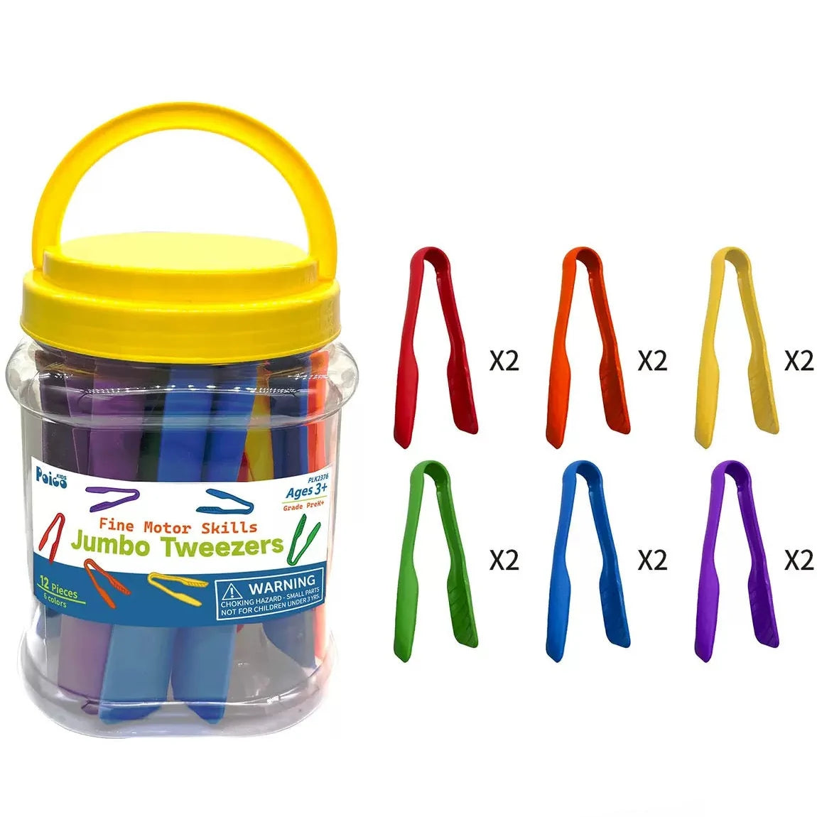 Jumbo Tweezers for Fine Motor Skills