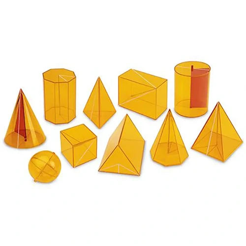 Giant Amber Geometric Shapes – Inventors