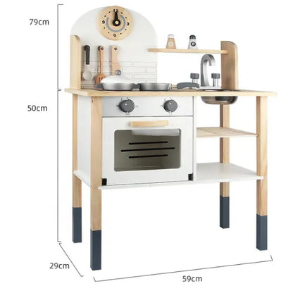 Wooden Classic Kitchen Set