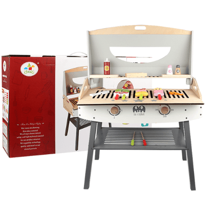 Wooden Simulation Barbecue Grill Barbecue Booth