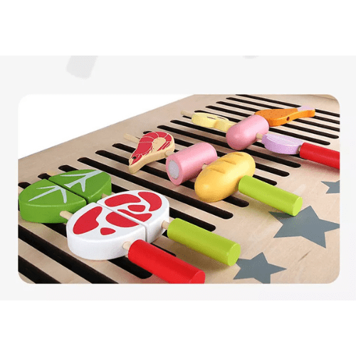 Wooden Simulation Barbecue Grill Barbecue Booth