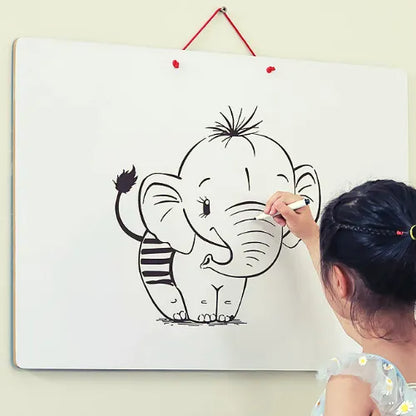 Magnetic World Puzzle + Dry Erase Board