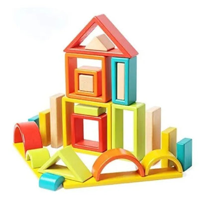 Nesting Shape Blocks Rainbow Nesting Blocks – Inventors Educational