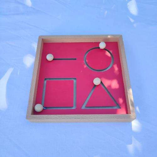 Montessori Geometric Line Shapes