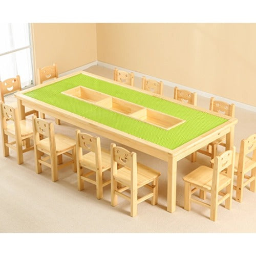 Group Rectangular Lego Table