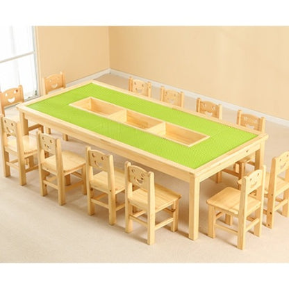 Group Rectangular Lego Table