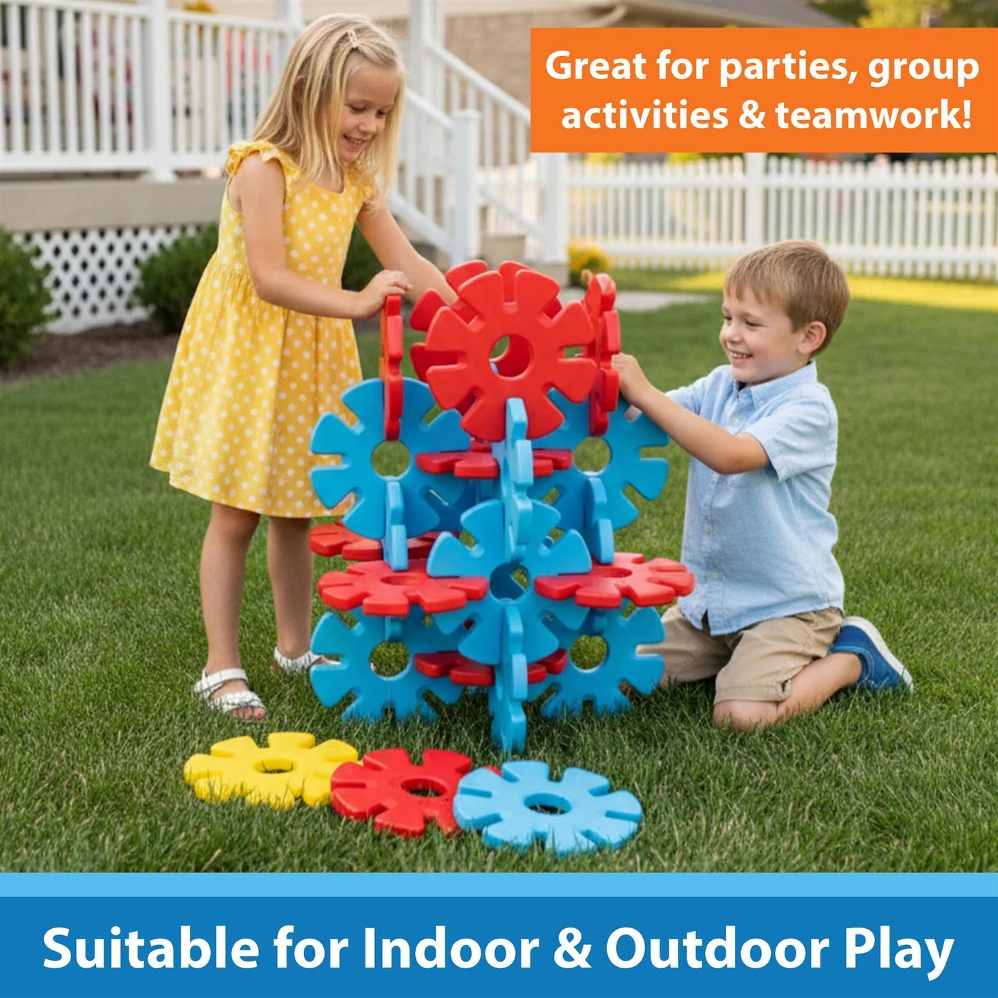 Brain Flakes 25 Piece Set - A Great Stem Toy for Both Boys and Girls