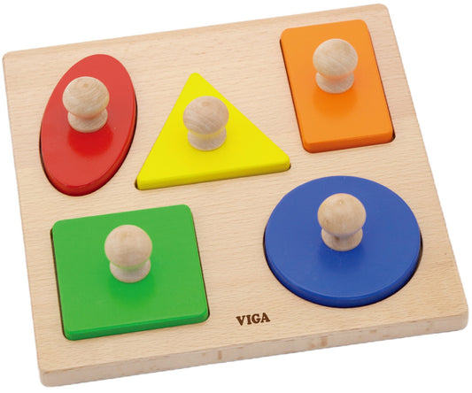 Wooden Shape Block Puzzle