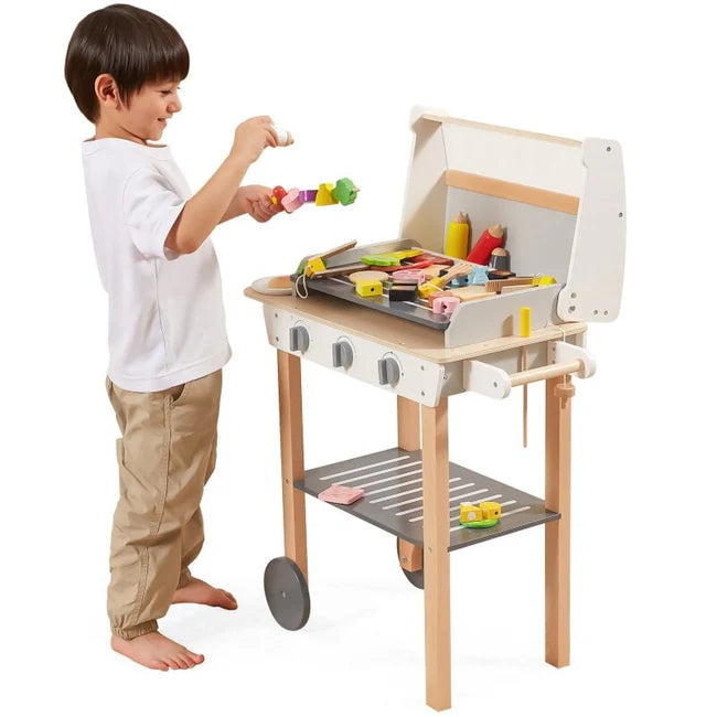 Wooden Simulation Barbecue Grill Barbecue Booth