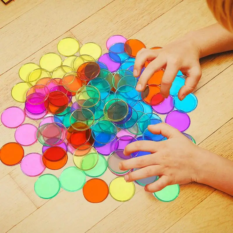 Magnetic Transparent Counters Set