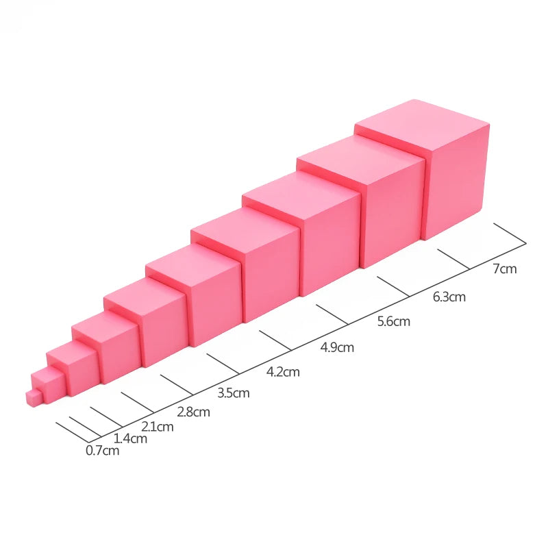 Montessori Educational Pink Tower