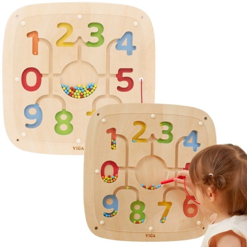 Counting & Color Sorting Wall Activity Panel