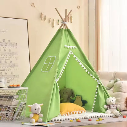 Kids Play Teepee Tent Playhouse