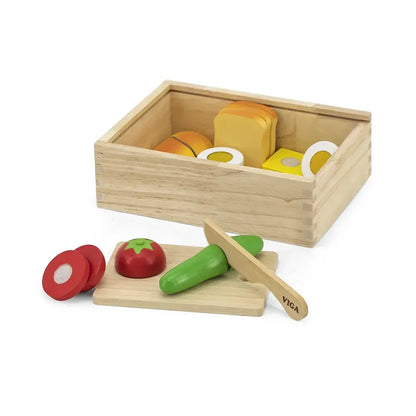 Wooden Cutting Breakfast