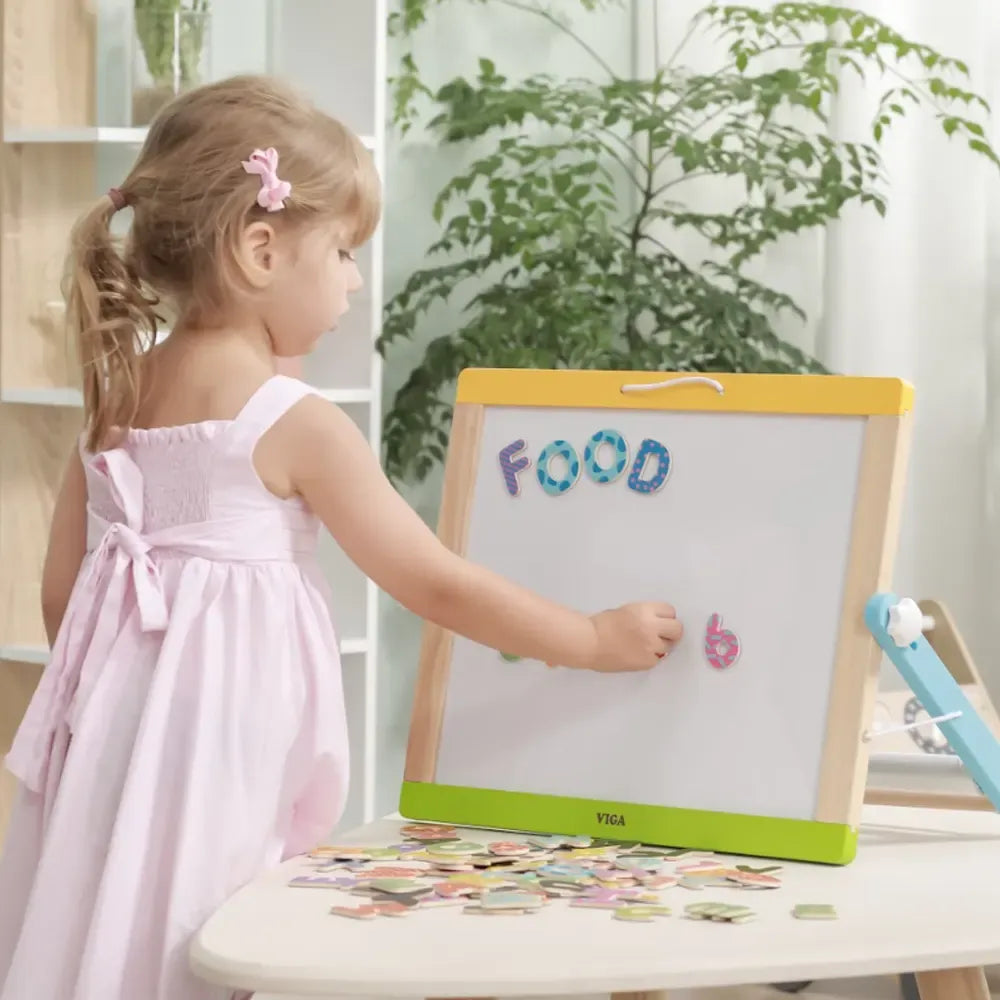 Magnetic Letters & Numbers - 77 pcs