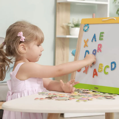 Magnetic Letters & Numbers - 77 pcs