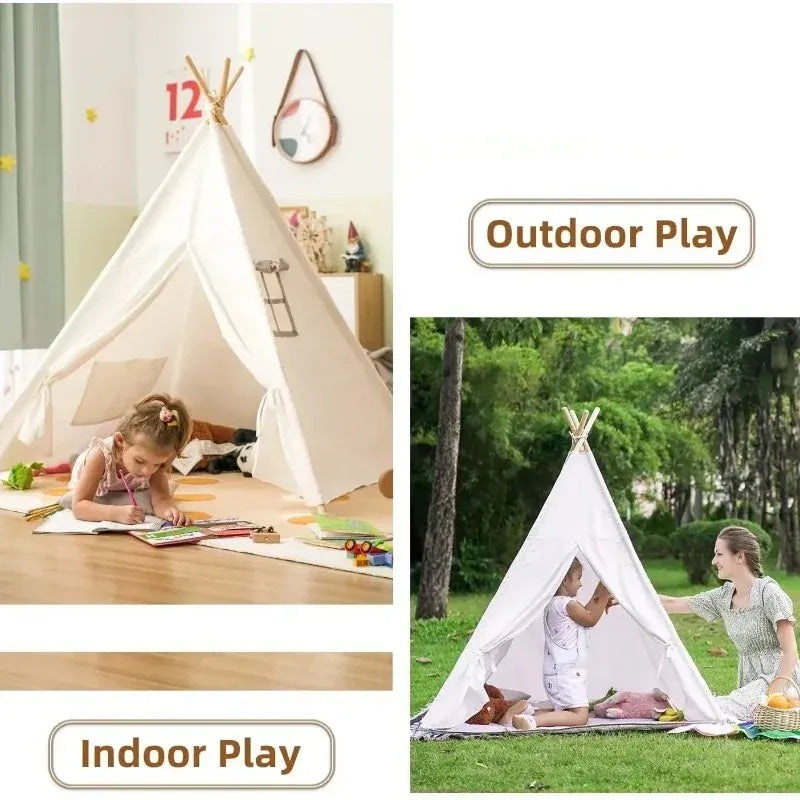 Indoor Outdoor Kids Teepee Tent