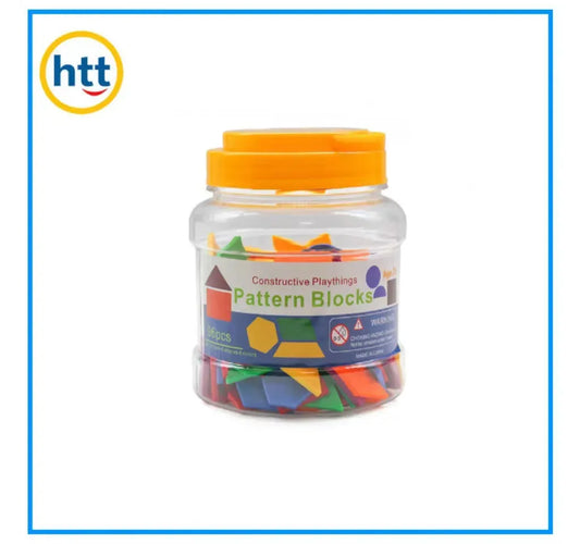 Pattern Blocks Game - 48 Pcs