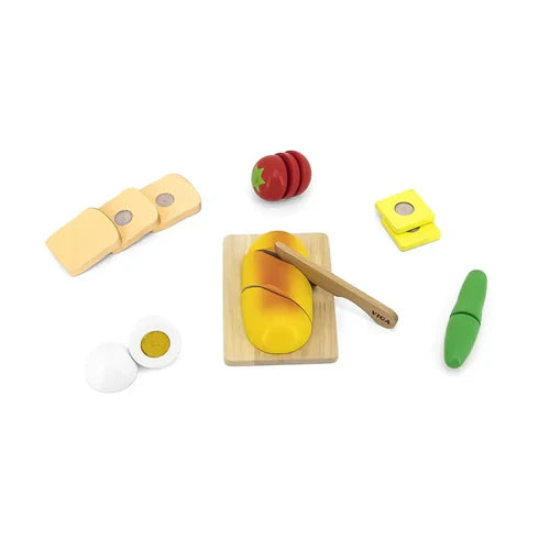Wooden Cutting Breakfast