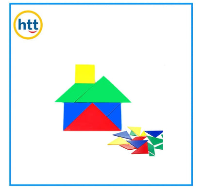 Pattern Blocks Game - 48 Pcs
