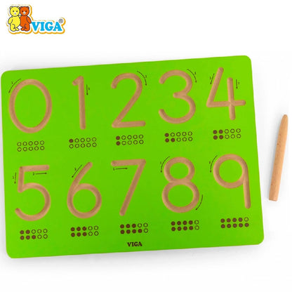 Writing Tracing Board Numbers 0 to 9
