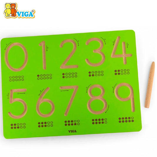 Writing Tracing Board Numbers 0 to 9