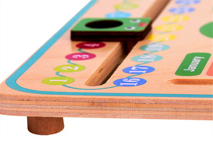 Multi functional Wooden Calendar Clock