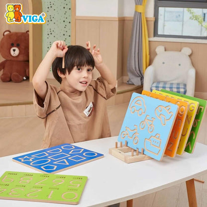 Writing Tracing Board Numbers 0 to 9