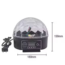 Crystal Magic Ball Led Stage Lamp in 9 colors