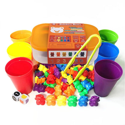 Rainbow Counting Bears with Matching Sorting Cups
