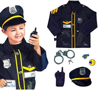 Police Office Costume Set for Kids