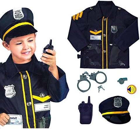 Police Office Costume Set for Kids