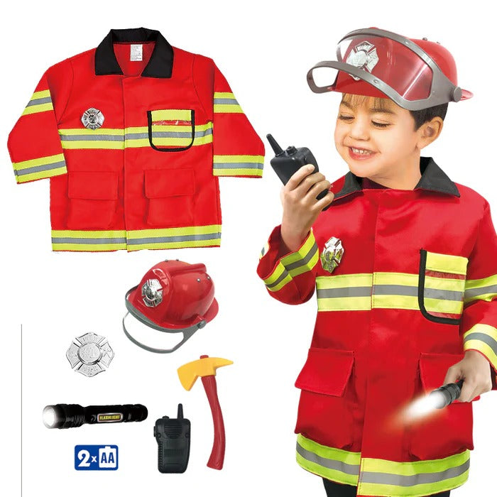 Firefighter Costume Set for Kids