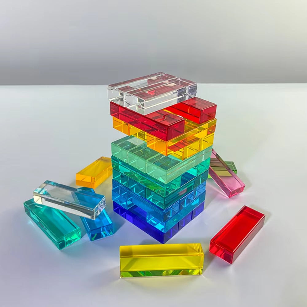 Acrylic Stacking Blocks Set of 36
